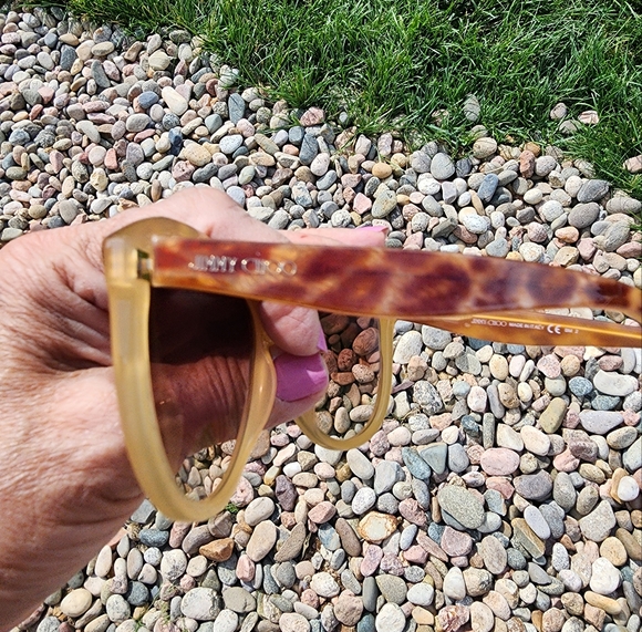 Jimmy Choo Malaya Tortoiseshell Sunglasses - Picture 3 of 9